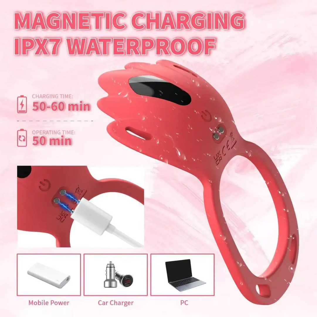 Drippin clit vibrator